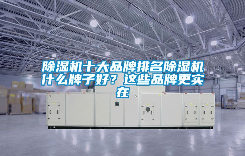 除濕機十大品牌排名除濕機什么牌子好？這些品牌更實在