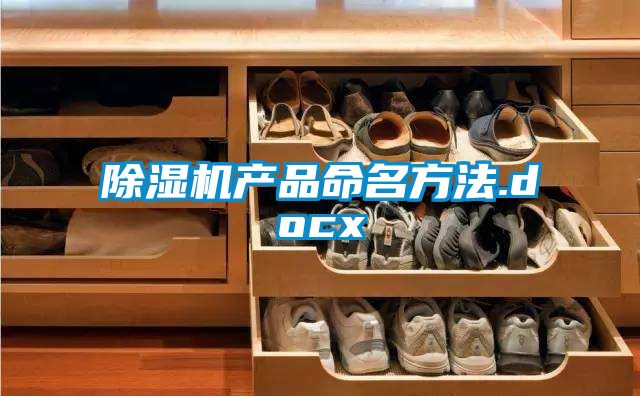 除濕機(jī)產(chǎn)品命名方法.docx