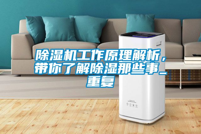 除濕機(jī)工作原理解析，帶你了解除濕那些事_重復(fù)