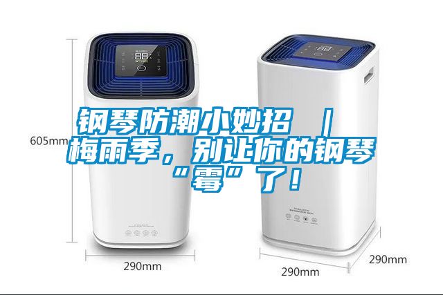 鋼琴防潮小妙招 ｜ 梅雨季，別讓你的鋼琴“霉”了！