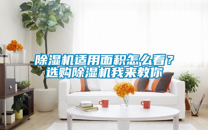 除濕機(jī)適用面積怎么看？選購除濕機(jī)我來教你