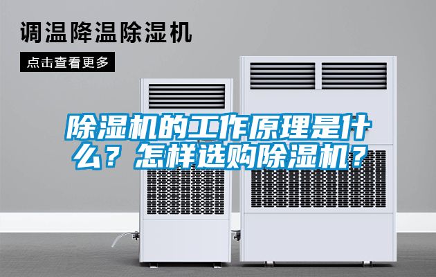 除濕機的工作原理是什么？怎樣選購除濕機？