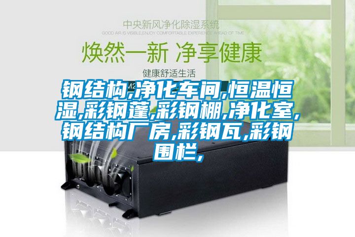 鋼結(jié)構(gòu),凈化車(chē)間,恒溫恒濕,彩鋼蓬,彩鋼棚,凈化室,鋼結(jié)構(gòu)廠房,彩鋼瓦,彩鋼圍欄,