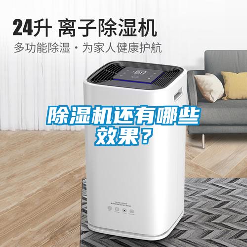 除濕機(jī)還有哪些效果？