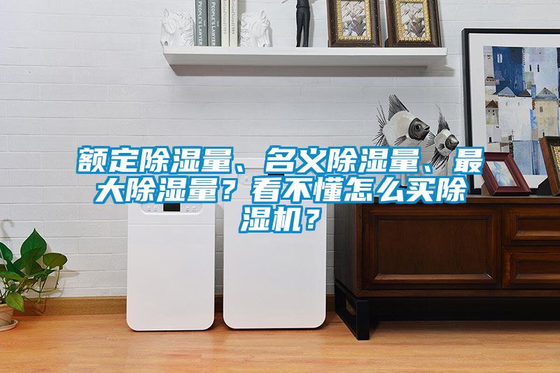 額定除濕量、名義除濕量、最大除濕量？看不懂怎么買除濕機？