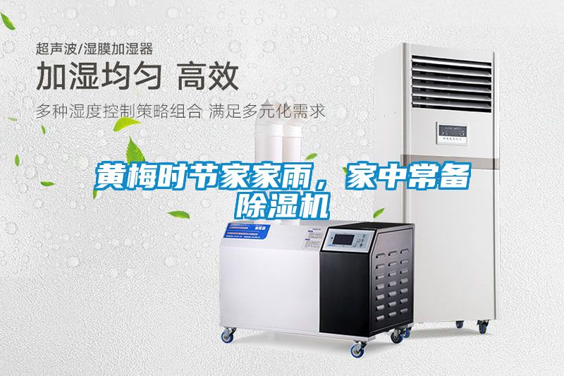 黃梅時(shí)節(jié)家家雨，家中常備除濕機(jī)