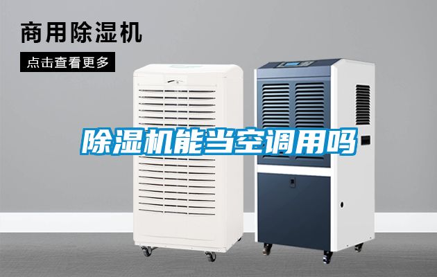 除濕機(jī)能當(dāng)空調(diào)用嗎
