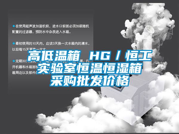 高低溫箱 HG／恒工 實(shí)驗(yàn)室恒溫恒濕箱 采購批發(fā)價格