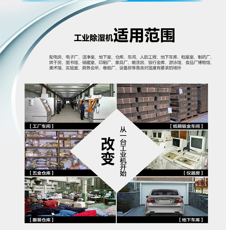 紡織廠房除濕應(yīng)該怎么做？工業(yè)廠房除濕機(jī)